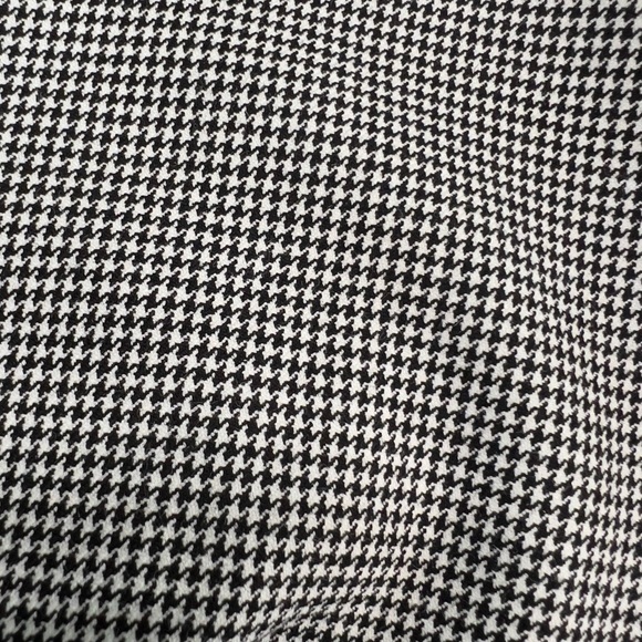 House Of Harlow 1960 Houndstooth 2 Piece Set CROP TOP & HIGH RISE WIDE LEG PANTS - Picture 16 of 16